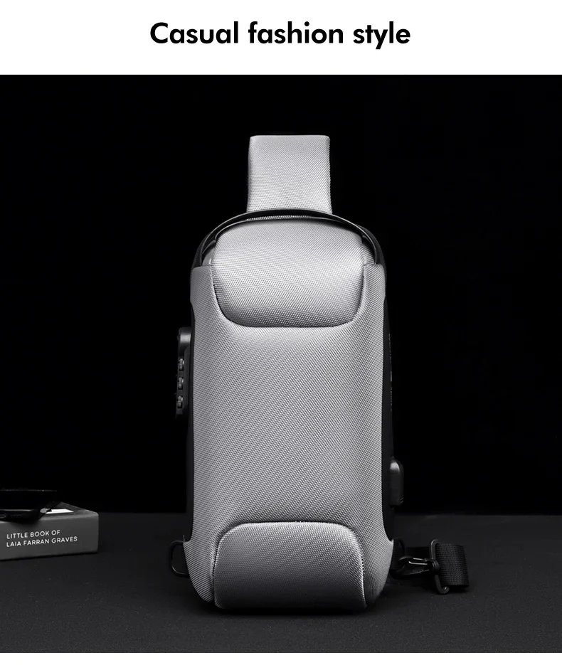 Desinger Multifunction Anti-theft USB Shoulder Crossbody Bag Travel Sling Pack Messenger Pack Chest Bag Male Luxury Brand Men Desinger Multifunction Anti-theft USB Shoulder Crossbody Bag Travel Sling Pack Messenger Pack Chest Bag Male Luxury Brand Men