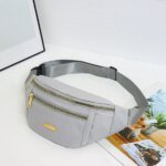 Fanny Pack for Women Men Water Resistant Large Hiking Waist Bag Pack Carrying All Phones for Running Walking Traveling