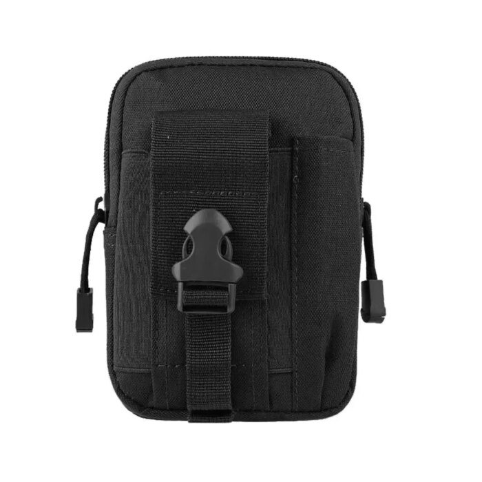 Cell Phone Holsters Tactical Universal Holster Molle Hip Waist Belt Bag Wallet Pouch Purse Phone Case with Zipper - Image 1