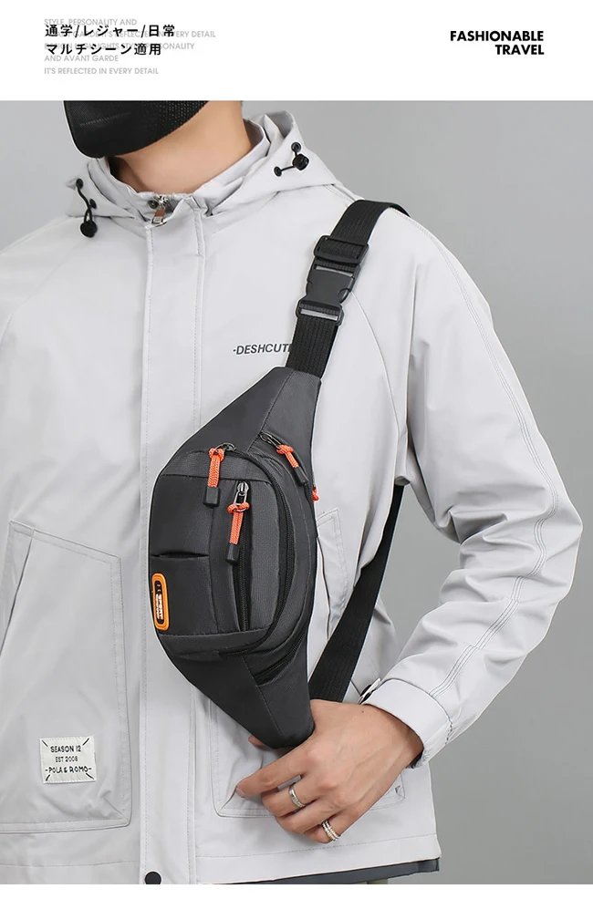 Mobile Waist Bag For Both Men And Women Multifunctional Large Capacity Anti Splash Business Wear-resistant Construction Site