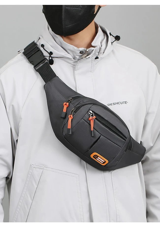 Mobile Waist Bag For Both Men And Women Multifunctional Large Capacity Anti Splash Business Wear-resistant Construction Site