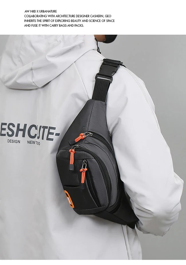 Mobile Waist Bag For Both Men And Women Multifunctional Large Capacity Anti Splash Business Wear-resistant Construction Site