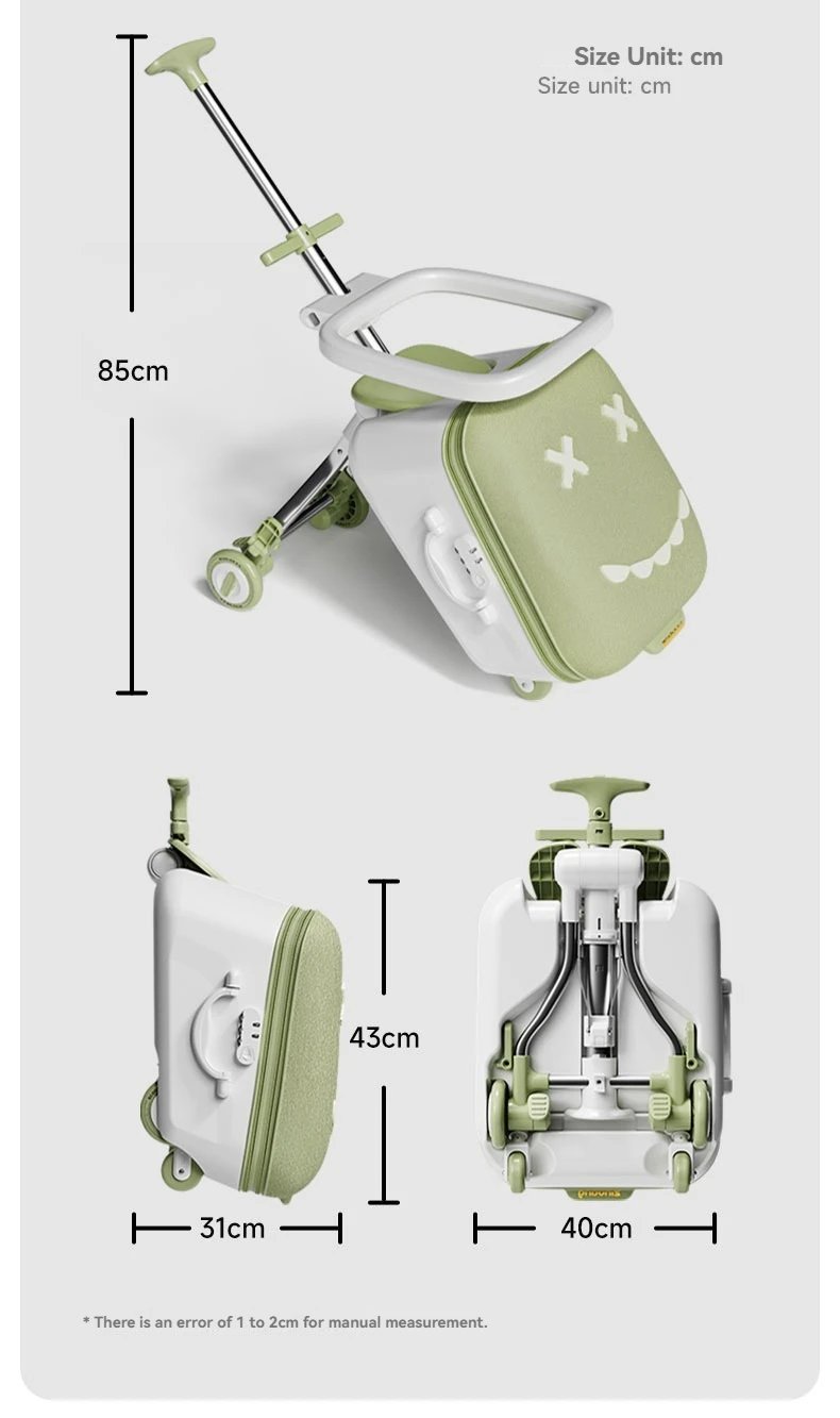 Children's Luggage Case Can Ride and Walk the Baby's Suitcase The Baby Can Take the Suitcase. The 20-Inch Folding Stroller Can Children's Luggage Case Can Ride and Walk the Baby's Suitcase The Baby Can Take the Suitcase. The 20-Inch Folding Stroller Can