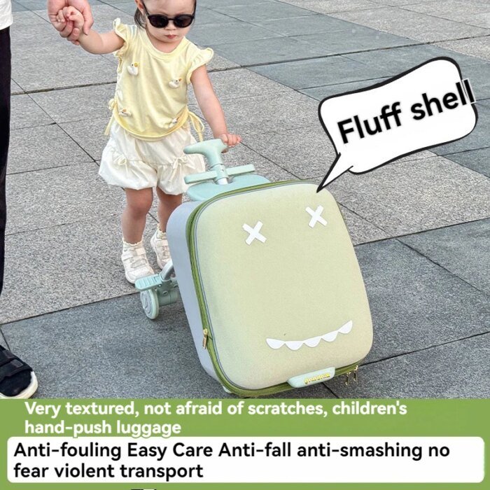 Children's Luggage Case Can Ride and Walk the Baby's Suitcase Stroller. - Image 4