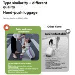 Children's Luggage Case Can Ride and Walk the Baby's Suitcase Stroller. - Image 3
