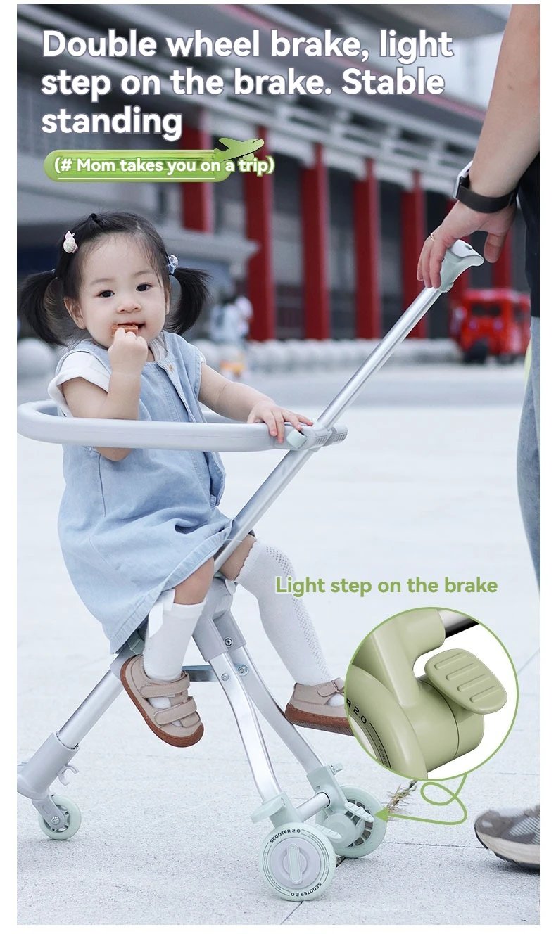 Children's Luggage Case Can Ride and Walk the Baby's Suitcase The Baby Can Take the Suitcase. The 20-Inch Folding Stroller Can Children's Luggage Case Can Ride and Walk the Baby's Suitcase The Baby Can Take the Suitcase. The 20-Inch Folding Stroller Can