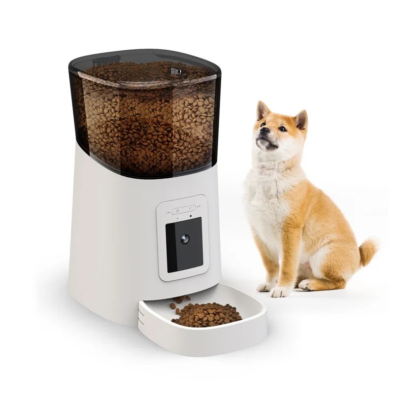 Dog Cat Smart Pet Feeder Wifi Mobile Phone App Remote Control Microchip Automatic Pet Feeder With 6L Auto Timer Dog Cat Smart Pet Feeder Wifi Mobile Phone App Remote Control Microchip Automatic Pet Feeder With 6L Auto Timer