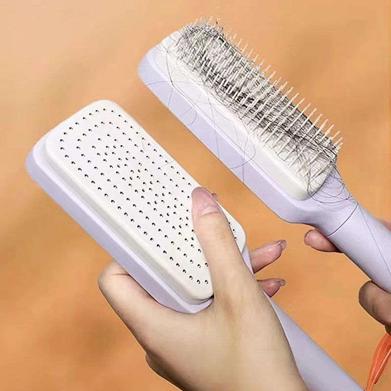 Self Cleaning Hairbrush Women Hair Brush One-key Cleaning Hair Loss Airbag Scalp Massage Comb Anti-Static Hairbrush Self Cleaning Hairbrush Women Hair Brush One-key Cleaning Hair Loss Airbag Scalp Massage Comb Anti-Static Hairbrush