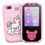Kids Smart Phone Educational Toys Dual Camera Music Player Baby Phone With 8G Memro Game Learning for Age 3-12 Brithday Gifts