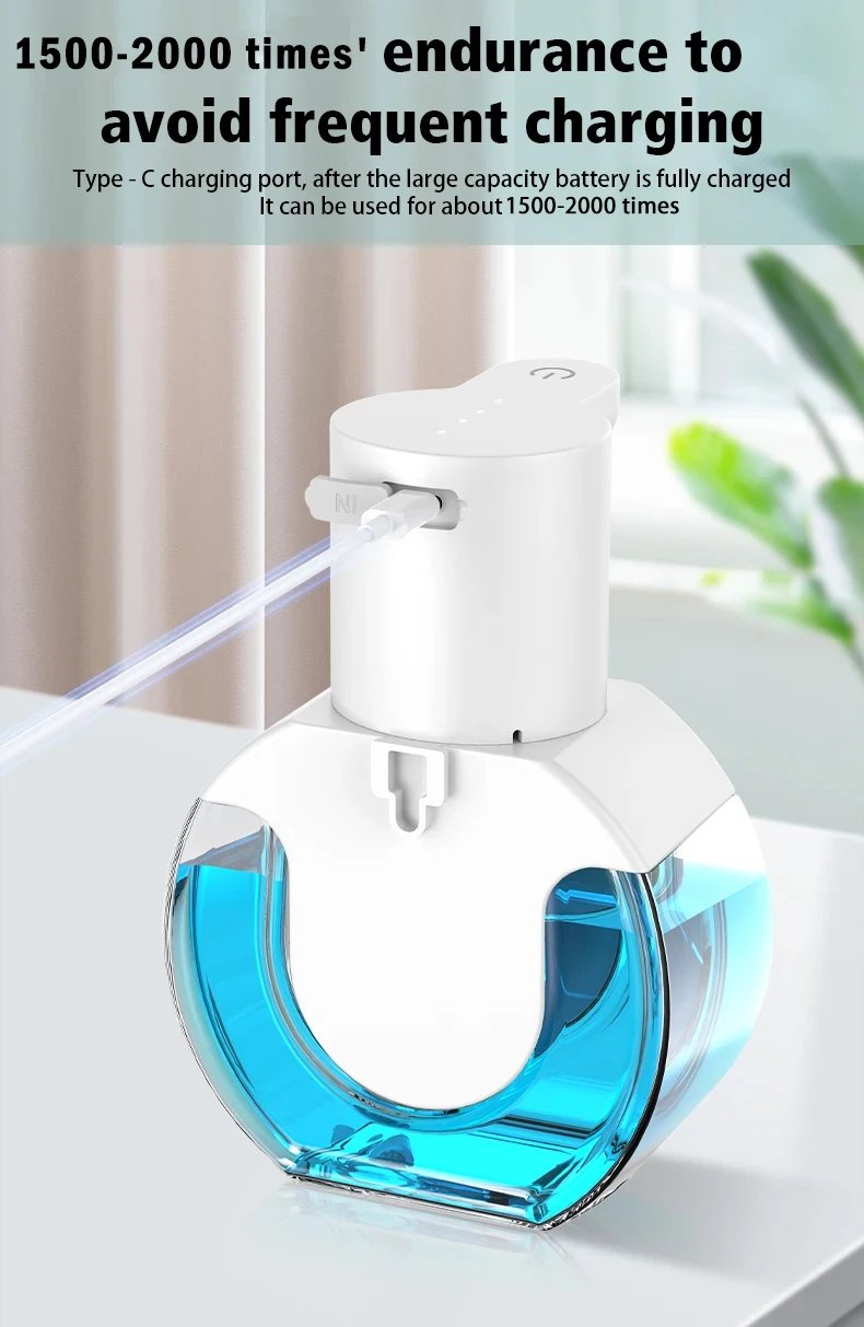 Cleaning Foam Machine Soap Dispenser Touchless Automatic Induction Foam Hand Washer Sensor Household Infrared Soap Dispenser