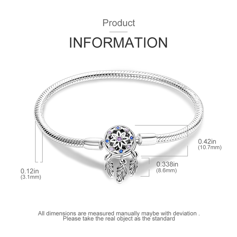 Bracelet Silver 925 Original 17-20CM Star Moon Sun Four Leaf Clover Green Zircon Bracelets Fit DIY Charms Birthday Jewelry Gifts Bracelet Silver 925 Original 17-20CM Star Moon Sun Four Leaf Clover Green Zircon Bracelets Fit DIY Charms Birthday Jewelry Gifts