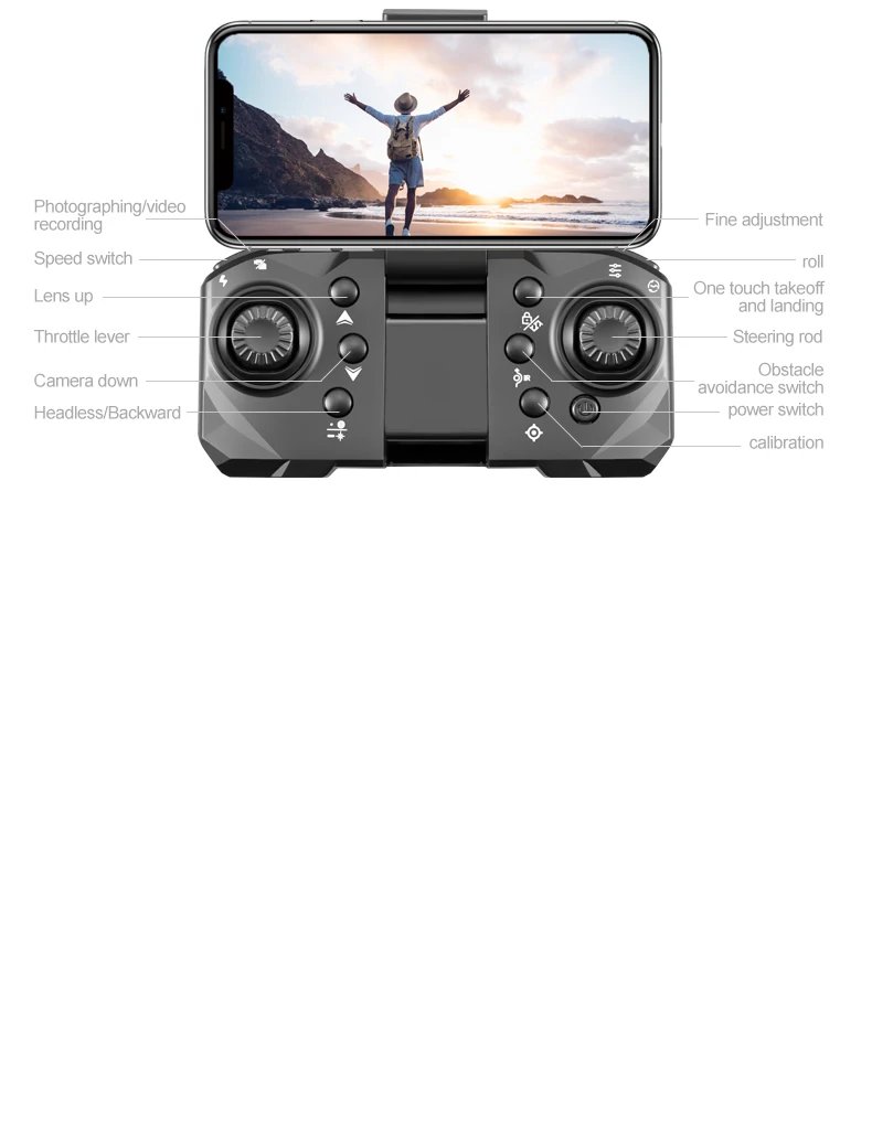 New S1S Mini Drone Caméra 8K Professional Brushless Motor Dron Obstacle Avoidance HD Dual Camera Foldable Quadcopter Toys
