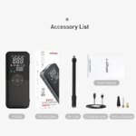 Portable Rechargeable Air Pump Tire Inflator Portable Compressor Digital Cordless Car Tyre Inflator For Motocycle Bicycle Balls - Image 6