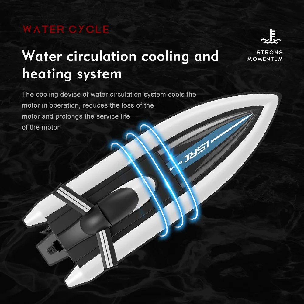 2.4G LSRC-B8 RC High Speed Racing Boat Waterproof Rechargeable Model Electric Radio Remote Control Speedboat Toys for boys 14Y+ 2.4G LSRC-B8 RC High Speed Racing Boat Waterproof Rechargeable Model Electric Radio Remote Control Speedboat Toys for boys 14Y+