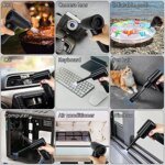 Portable Compressed Air Duster 2 in 1 Air Blower Cordless Duster Blower for Keyboard Computer Cleaning - Image 5