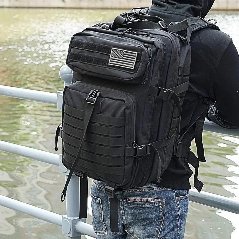 QT&QY 30/45L Man Tactical Backpacks HkingTraveling Bags Survival Outdoor 3P Assault Pack EDC Molle Pack For Trekking Hunting Bag QT&QY 30/45L Man Tactical Backpacks HkingTraveling Bags Survival Outdoor 3P Assault Pack EDC Molle Pack For Trekking Hunting Bag