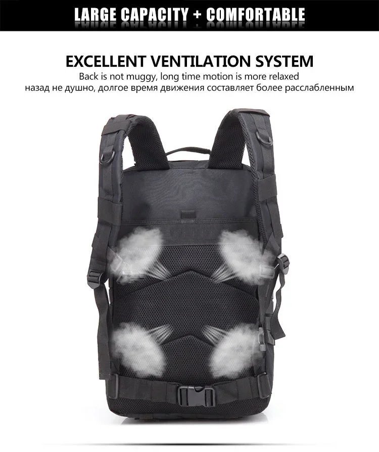 QT&QY 30/45L Man Tactical Backpacks HkingTraveling Bags Survival Outdoor 3P Assault Pack EDC Molle Pack For Trekking Hunting Bag QT&QY 30/45L Man Tactical Backpacks HkingTraveling Bags Survival Outdoor 3P Assault Pack EDC Molle Pack For Trekking Hunting Bag
