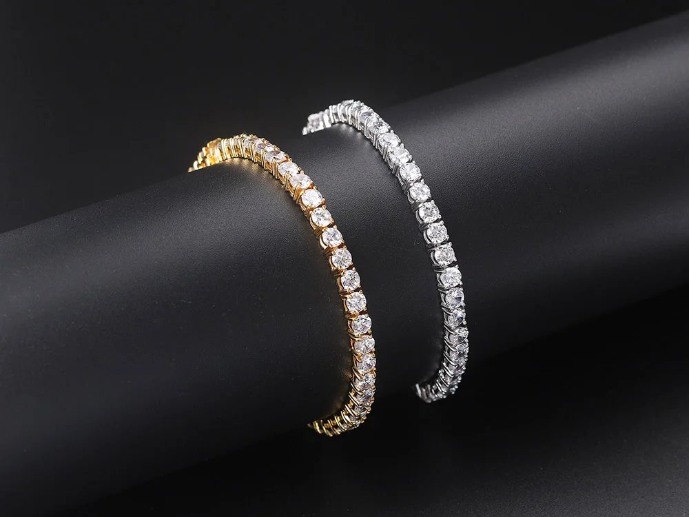 Iced Out Crystal Tennis Bracelet for Women Punk Hiphop Luxury AAA+ Cubic Zirconia Wedding Gold Color Hand Chain Jewelry OHH118-1 Iced Out Crystal Tennis Bracelet for Women Punk Hiphop Luxury AAA+ Cubic Zirconia Wedding Gold Color Hand Chain Jewelry OHH118-1
