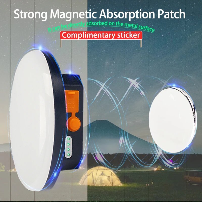 MOSLIGHTING Tent Light Rechargeable Lantern Portable Emergency Night Market Light Outdoor Camping Bulb Lamp Flashlight Home LED