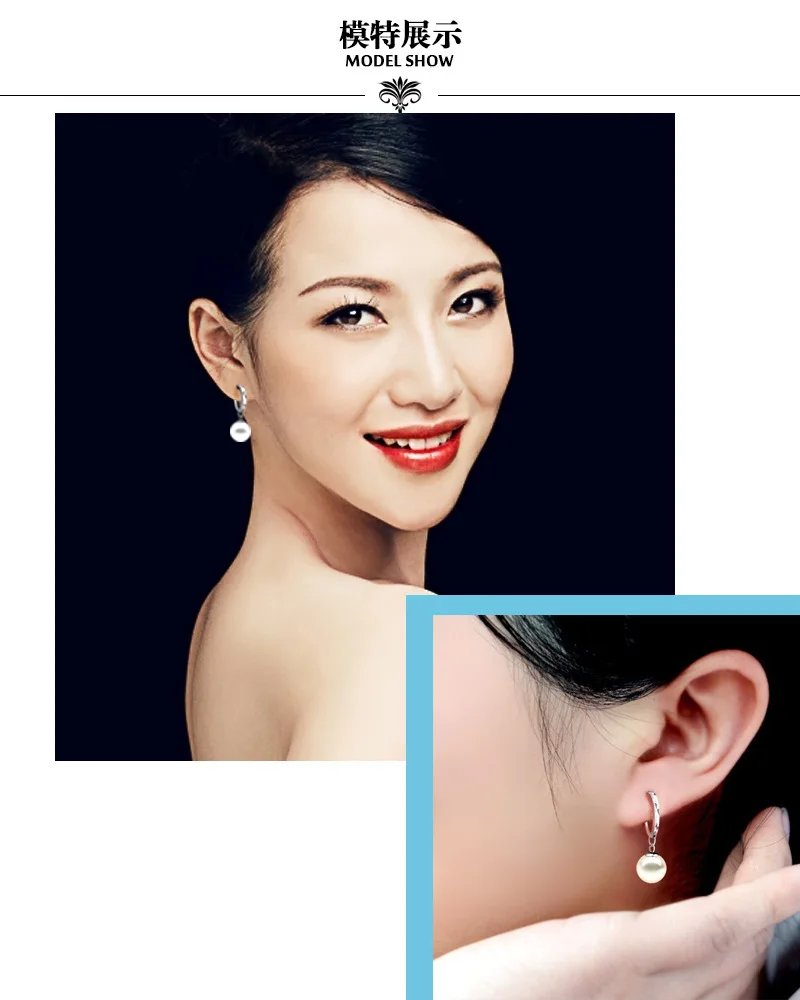 LByzHan 2020 Pearl Earrings Genuine Natural Freshwater Pearl 925 Sterling Silver Earrings Pearl Jewelry For Wemon Wedding Gift LByzHan 2020 Pearl Earrings Genuine Natural Freshwater Pearl 925 Sterling Silver Earrings Pearl Jewelry For Wemon Wedding Gift