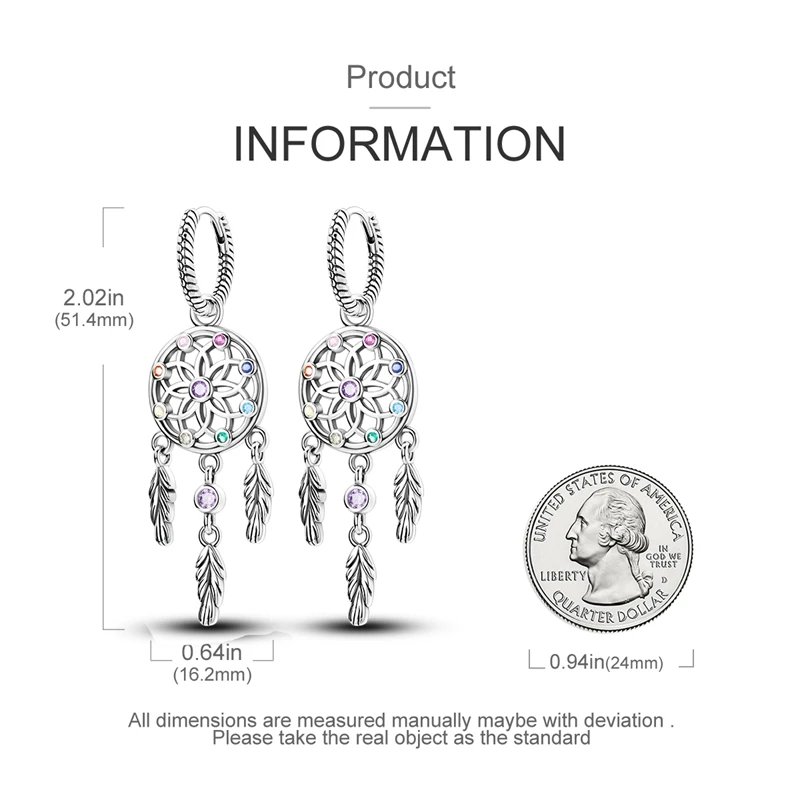 Hoop Earrings 925 Sterling Silver Starry Moon Feather Blue Shiny Zircon Inlaid Drop Earrings Women Fashion Jewelry Gift Hoop Earrings 925 Sterling Silver Starry Moon Feather Blue Shiny Zircon Inlaid Drop Earrings Women Fashion Jewelry Gift
