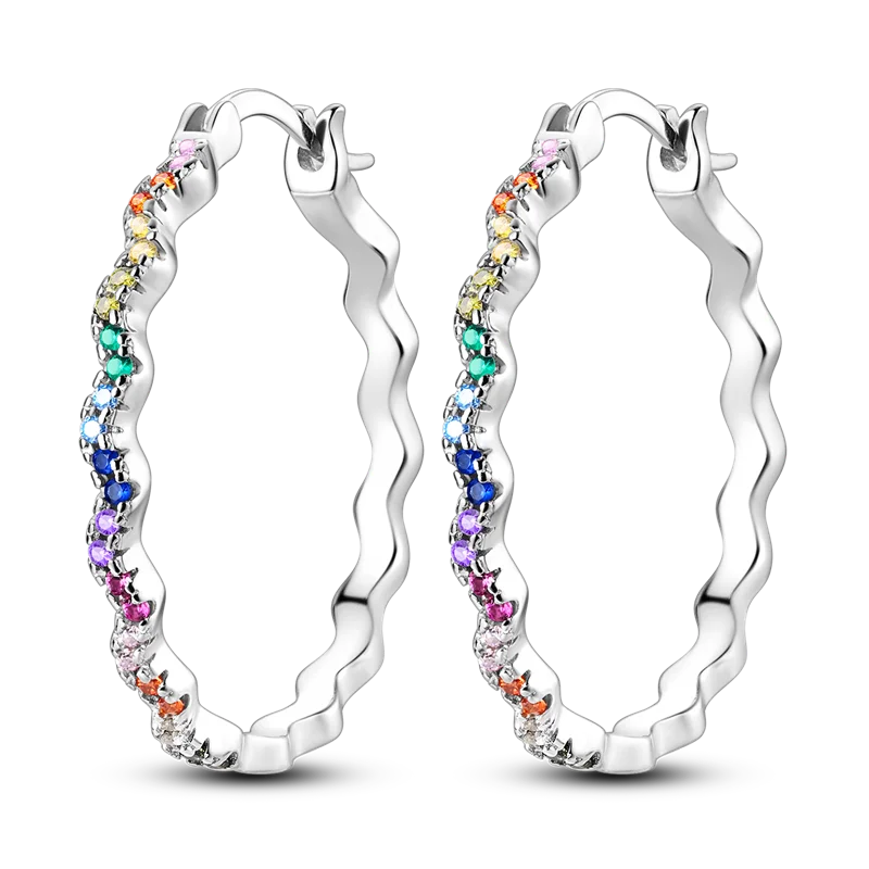 Hoop Earrings 925 Sterling Silver Starry Moon Feather Blue Shiny Zircon Inlaid Drop Earrings Women Fashion Jewelry Gift Hoop Earrings 925 Sterling Silver Starry Moon Feather Blue Shiny Zircon Inlaid Drop Earrings Women Fashion Jewelry Gift