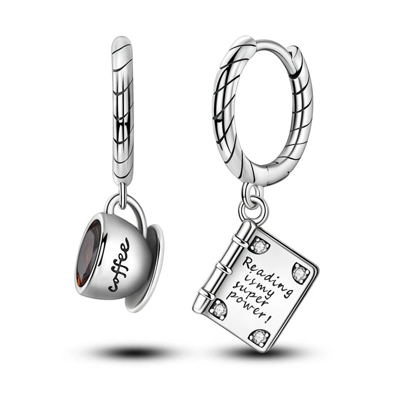Hoop Earrings 925 Sterling Silver Starry Moon Feather Blue Shiny Zircon Inlaid Drop Earrings Women Fashion Jewelry Gift Hoop Earrings 925 Sterling Silver Starry Moon Feather Blue Shiny Zircon Inlaid Drop Earrings Women Fashion Jewelry Gift