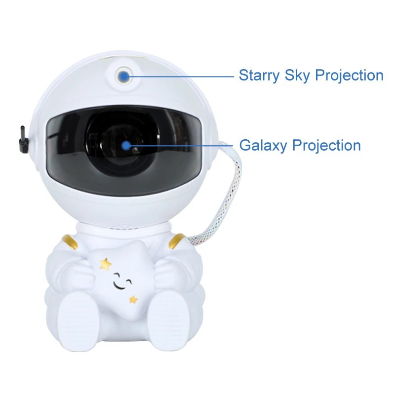 Galaxy Star Projector LED Night Light Starry Sky Astronaut Porjectors Lamp For Decoration Bedroom Home Decorative Children Gifts Galaxy Star Projector LED Night Light Starry Sky Astronaut Porjectors Lamp For Decoration Bedroom Home Decorative Children Gifts