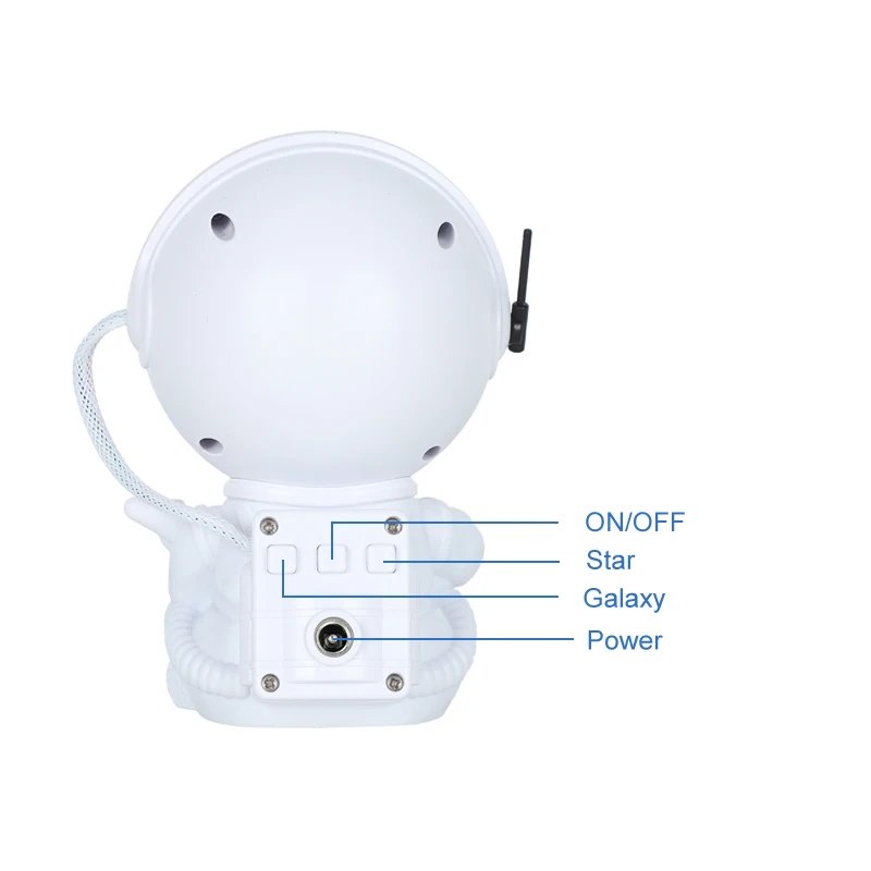 Galaxy Star Projector LED Night Light Starry Sky Astronaut Porjectors Lamp For Decoration Bedroom Home Decorative Children Gifts Galaxy Star Projector LED Night Light Starry Sky Astronaut Porjectors Lamp For Decoration Bedroom Home Decorative Children Gifts