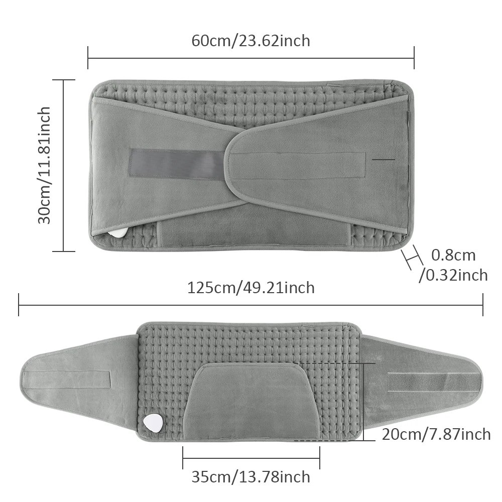 Electric Heating Waist Belt Warm Thermal Pad Office Home Temperature Control Waist Belt Warming Back Hand Warmer Electric Heating Waist Belt Warm Thermal Pad Office Home Temperature Control Waist Belt Warming Back Hand Warmer