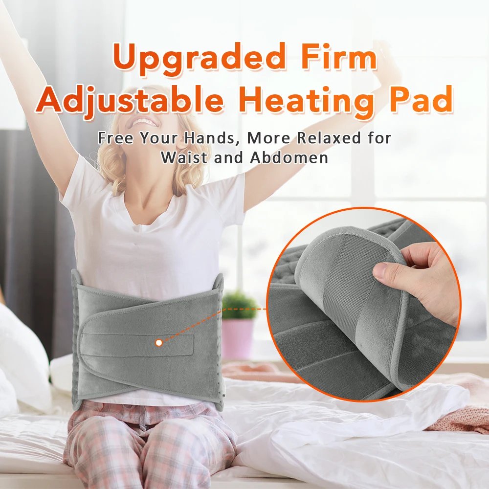 Electric Heating Waist Belt Warm Thermal Pad Office Home Temperature Control Waist Belt Warming Back Hand Warmer Electric Heating Waist Belt Warm Thermal Pad Office Home Temperature Control Waist Belt Warming Back Hand Warmer