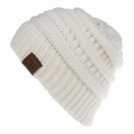 Knitted Hat  Autumn And Winter  Korean Version  Velvet Thickened Pullover Hat Ear Protector Head Cap  Outdoor Cycling Beanie - Image 6