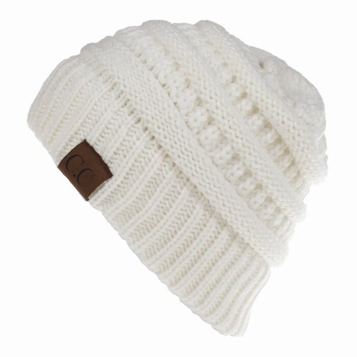 Knitted Hat  Autumn And Winter  Korean Version  Velvet Thickened Pullover Hat Ear Protector Head Cap  Outdoor Cycling Beanie - Image 6