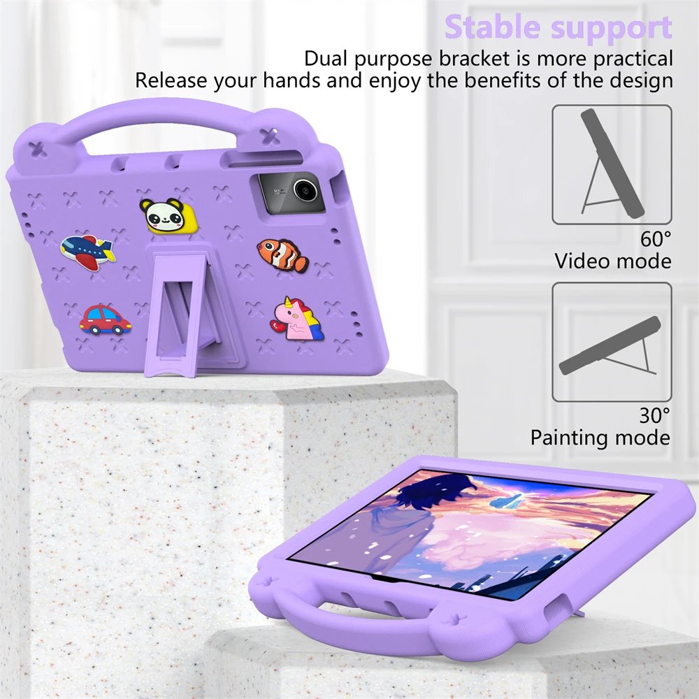 For Lenovo Tab M11 K11 B11 M10 Plus 3rd Gen 10.6 TB125FU 128FU TB328FU TB-X606F Kid EVA Case P11 Plus M10 K10 TB-X306F Cover