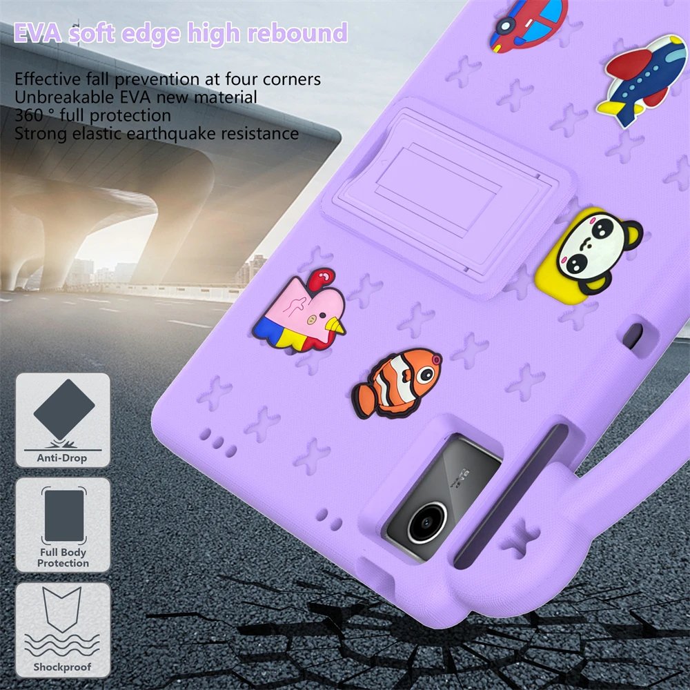 For Lenovo Tab M11 K11 B11 M10 Plus 3rd Gen 10.6 TB125FU 128FU TB328FU TB-X606F Kid EVA Case P11 Plus M10 K10 TB-X306F Cover
