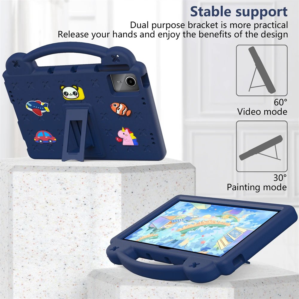 For Lenovo Tab M11 K11 B11 M10 Plus 3rd Gen 10.6 TB125FU 128FU TB328FU TB-X606F Kid EVA Case P11 Plus M10 K10 TB-X306F Cover