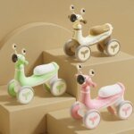 Four Wheel Baby Scooter Baby Walker With lighting Music Kids Ride on Toys Car For 1-4 Years old - Image 2