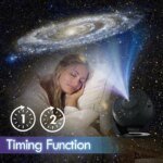 LED Night Light Galaxy Projector Starry Sky Projector 360° Rotate Planetarium Night Lamp For Room Decorative - Image 6