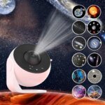 LED Night Light Galaxy Projector Starry Sky Projector 360° Rotate Planetarium Night Lamp For Room Decorative