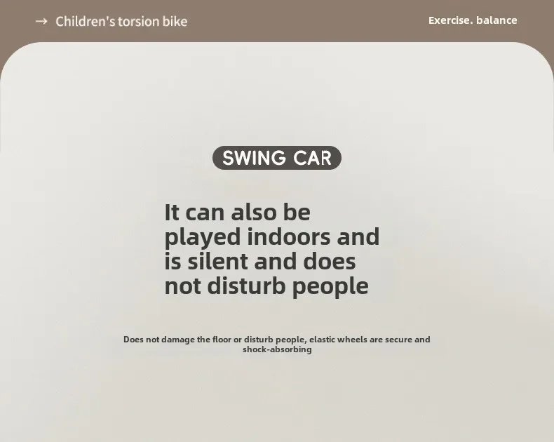 Battery version Children's twist car anti-rollover rocking car 3-6 years old boy girl scooter silent Swing car With Light &Music Battery version Children's twist car anti-rollover rocking car 3-6 years old boy girl scooter silent Swing car With Light &Music