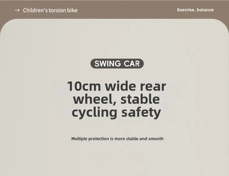 Battery version Children's twist car anti-rollover rocking car 3-6 years old boy girl scooter silent Swing car With Light &Music Battery version Children's twist car anti-rollover rocking car 3-6 years old boy girl scooter silent Swing car With Light &Music