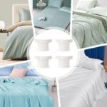 Heavy Duty Bedsheet Corner Tightener Clips High-quality materials durable and reliable Bed Sheet Grippers for Protectors - Image 2