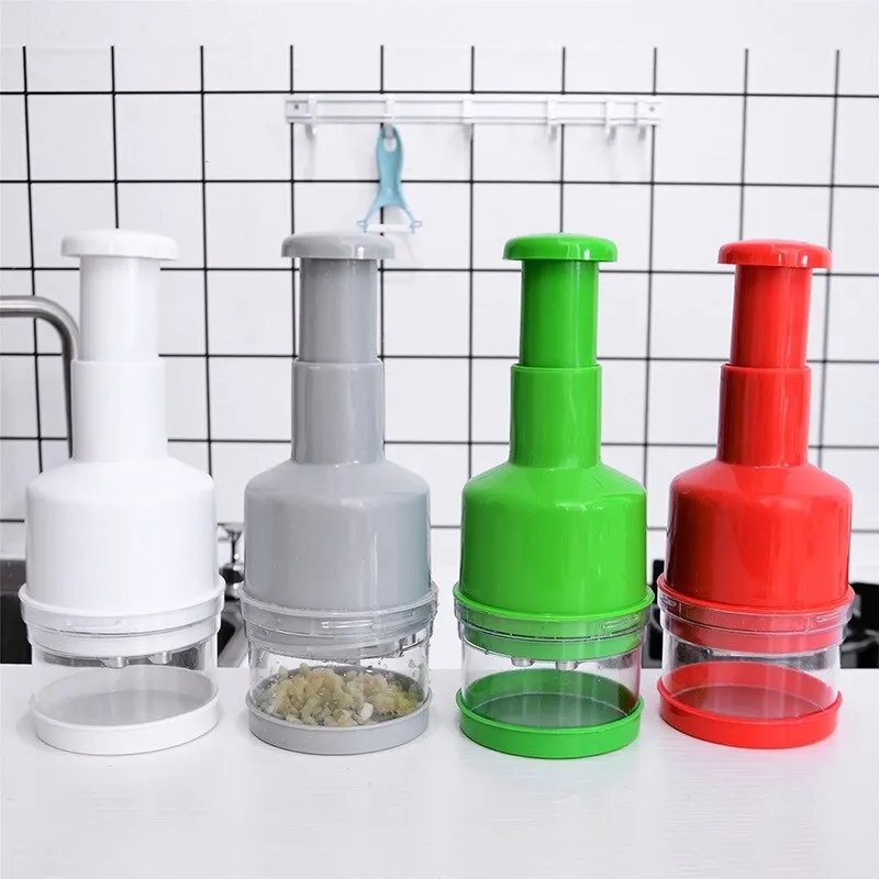Stainless Steel Onion Chopper Hand Pressure Food Chopper Cutter Slicer Peeler Manual Vegetable Garlic Kitchen Shredder Tool