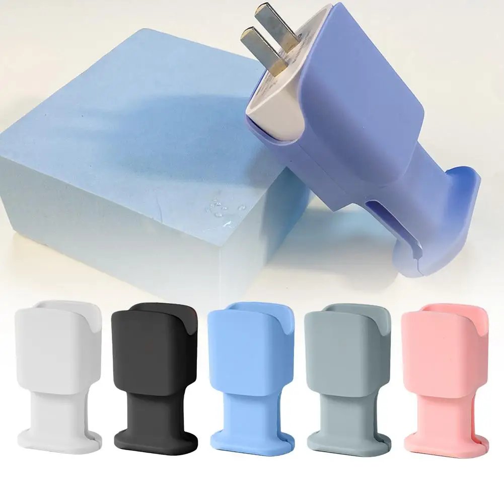 2 in 1 Silicone Charger Protector For iPhone 25W Charger Portable Anti-Break Protection Case Convenient Cable Storage