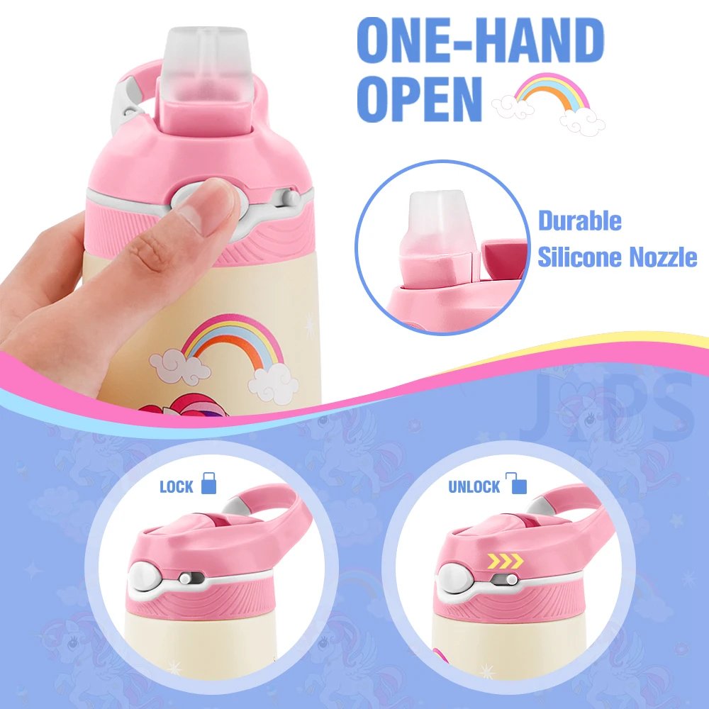 400ML Children Thermal Bottle Unicorn Water Bottle Keep Cold Water Bottle Portable Travel School Water Bottle for Kids Free BPA 400ML Children Thermal Bottle Unicorn Water Bottle Keep Cold Water Bottle Portable Travel School Water Bottle for Kids Free BPA