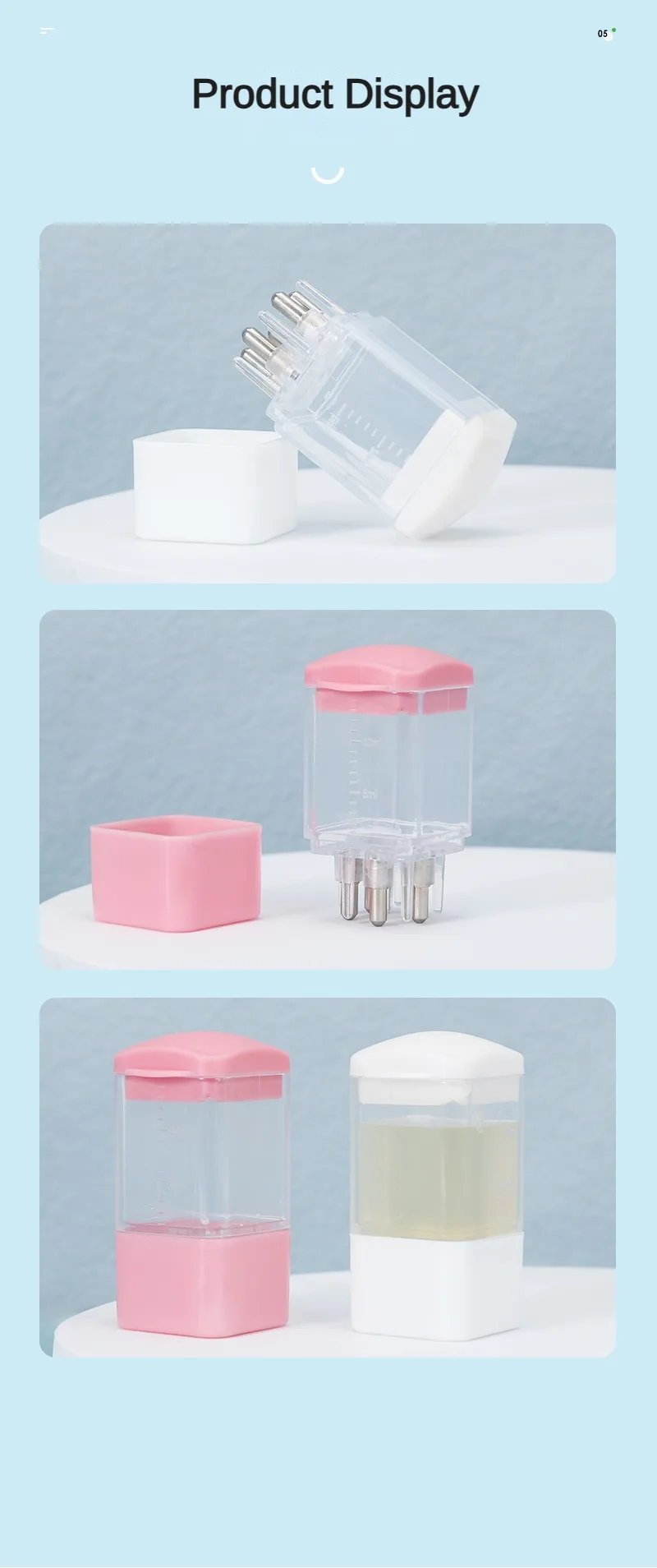 Scalp Applicator Liquid Comb Portable Mini Massage Comb Essential Oil Liquid Guiding Massager Anti Hair Loss Scalp Care Tools