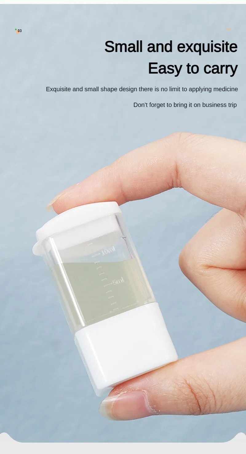 Scalp Applicator Liquid Comb Portable Mini Massage Comb Essential Oil Liquid Guiding Massager Anti Hair Loss Scalp Care Tools