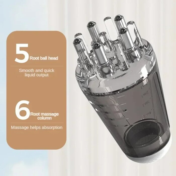 Scalp Applicator Liquid Comb Portable Mini Massage Comb Essential Oil Liquid Guiding Massager Anti Hair Loss Scalp Care Tools - Image 2