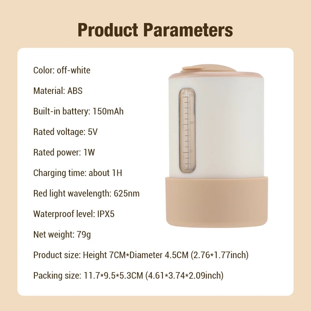 Electric Intelligence Scalp Massage Applicator Hair Care Essential Oil Ball Massage Red Light Vibration Hair Generative Artifact