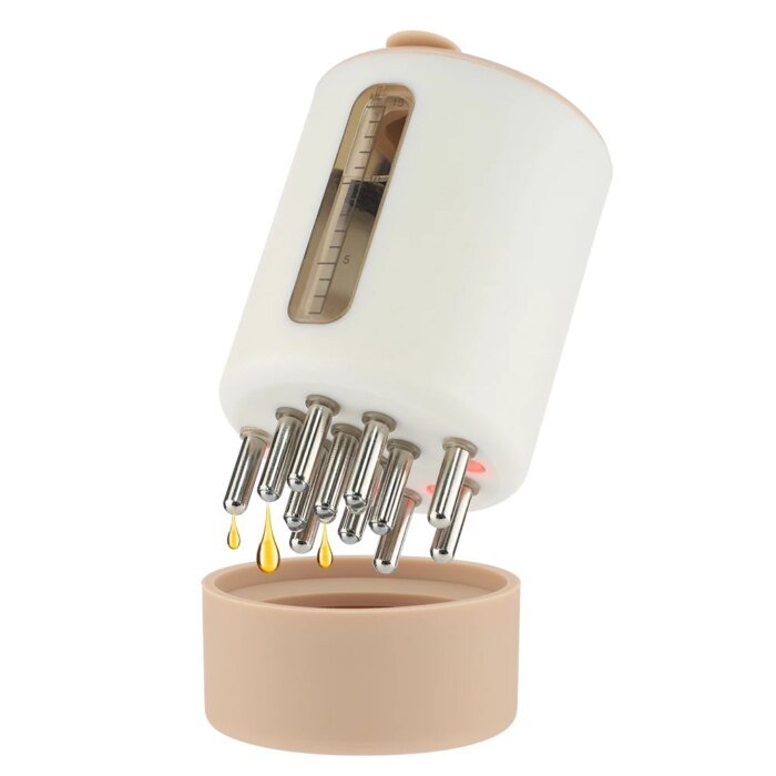 Electric Intelligence Scalp Massage Applicator Hair Care Essential Oil Ball Massage Red Light Vibration Hair Generative Artifact - Image 1